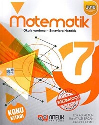 7. Sınıf Matematik Konu Kitabı - Nitelik Yayınları - Bayilik