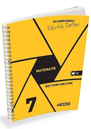 7. Sınıf Matematik Özet Konu Anlatımlı Etkinlik Kitabı - 1
