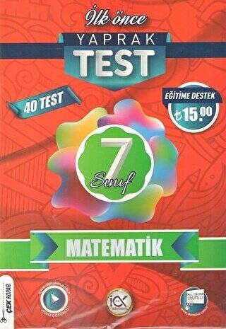 7. Sınıf Matematik Yaprak Test - 1
