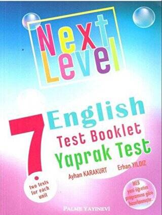 7. Sınıf Next Level English Test Booklet - 1