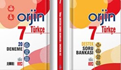 7. Sınıf Orjin Türkçe Destek Soru Bankası + 20 Deneme - 1