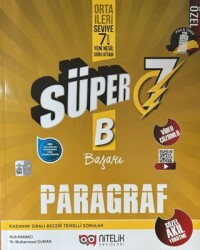 7. Sınıf Paragraf Süper Yeni Nesil Soru Kitabı - Nitelik Yayınları - Bayilik