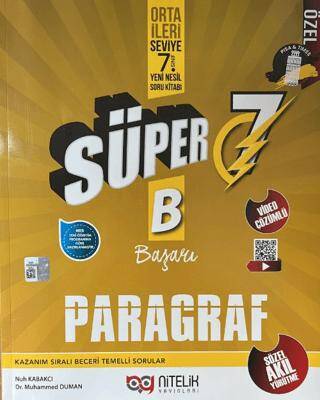 7. Sınıf Paragraf Süper Yeni Nesil Soru Kitabı - 1