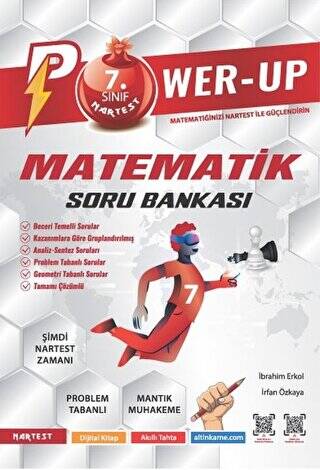 7. Sınıf Power-Up Matematik Soru Bankası - 1