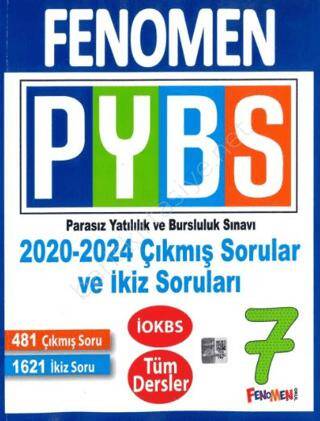 7. Sınıf PYBS Tüm Dersler Çıkmış Sorular Ve İkiz Soruları 2020-2024 - 1