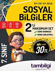 7. Sınıf Sosyal Bilgiler 2`li Maksimum Set - 1