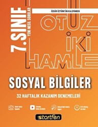 7. Sınıf Sosyal Bilgiler 32 Haftalık Kazanım Denemeleri - 1