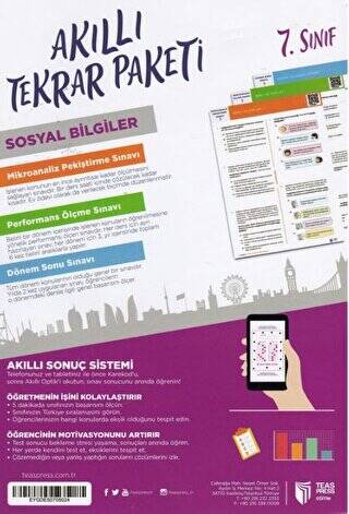 7. Sınıf Sosyal Bilgiler Akıllı Tekrar Paketleri - 1