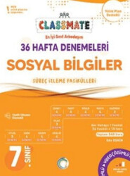 7. Sınıf Sosyal Bilgiler Classmate 36 Hafta Denemeleri - Okyanus Yayınları