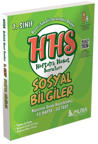 7. Sınıf Sosyal Bilgiler Haftalık Hasat Soruları HHS - 1