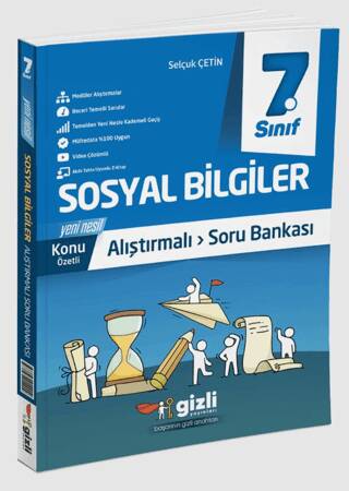 7. Sınıf Sosyal Bilgiler Konu Anlatımlı Alıştırmalı Soru Bankası - 1