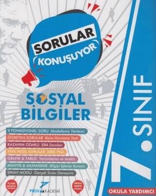 7. Sınıf Sosyal Bilgiler Sorular Konuşuyor Soru Bankası - 1