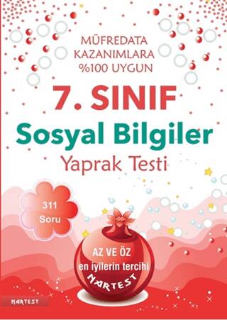 7. Sınıf Sosyal Bilgiler Yaprak Test - 1