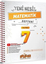 7. Sınıf Spoiler Yeni Nesil Matematik Defteri - 1