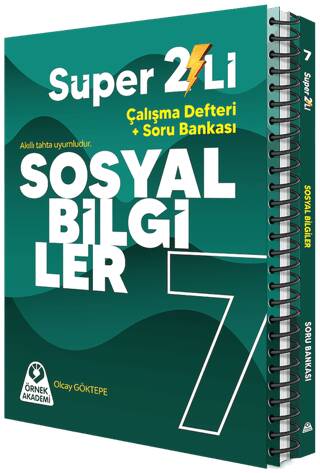 7. Sınıf Süper İkili Sosyal Bilgiler Seti - 1