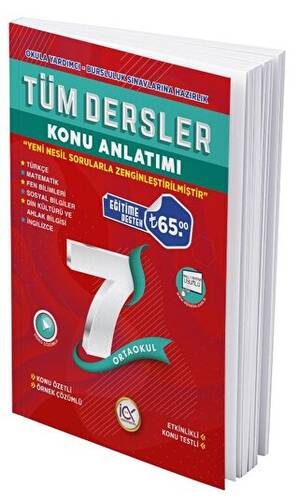 7. Sınıf Tüm Dersler Konu Anlatımı - 1