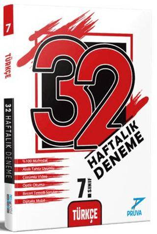 7. Sınıf Türkçe 32 Haftalık Deneme - 1