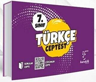 7. Sınıf Türkçe Cep Test - 1