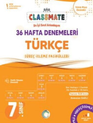 7. Sınıf Türkçe Classmate 36 Hafta Denemeleri - Okyanus Yayınları