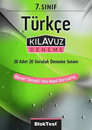 7. Sınıf Türkçe Kılavuz Deneme - 1