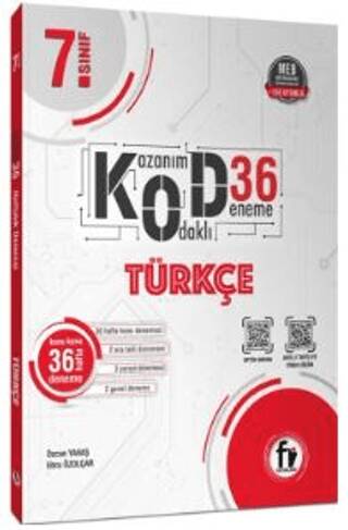7. Sınıf Türkçe Kod 36 Deneme - 1