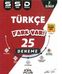 7. Sınıf Türkçe Sistematik 25 Sarmal Deneme - 1