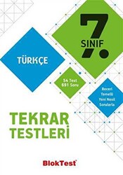 7. Sınıf Türkçe Tekrar Testleri - 1