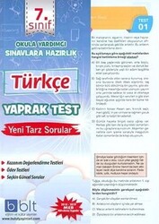 7. Sınıf Türkçe Yaprak Test - 1