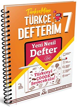 7. Sınıf TürkçeMino Türkçe Defterim - 1