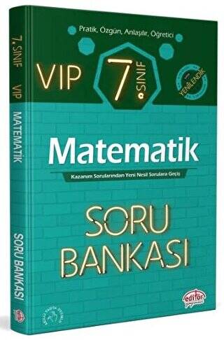 7. Sınıf VIP Matematik Soru Bankası - 1
