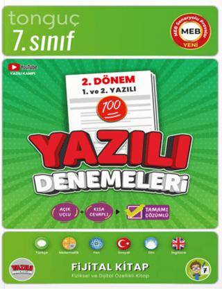7. Sınıf Yazılı Denemeleri 2. Dönem 1 ve 2. Yazılı - 1