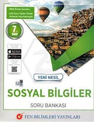 7. Sınıf Yeni Nesil Sosyal Bilgiler Soru Bankası - 1