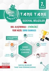 7. Sınıf Yeşil Tane Tane Sosyal Bilgiler Soru Bankası - 1