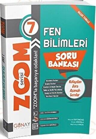7. Sınıf Zoom Serisi Soru Bankası Fen Bilimleri - 1