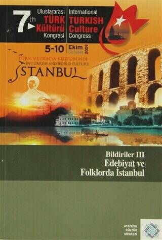 7. Uluslararası Türk Kültürü Kongresi Bildirileri - 3 - 1