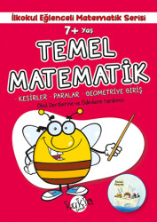7+ Yaş İlkokul Eğlenceli Matematik Serisi - Temel Matematik - Kukla Yayınları