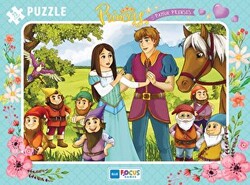 72 Parça Puzzle Princess Pamuk Prenses - 1