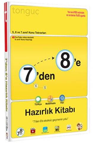 7`den 8`e Hazırlık Kitabı - 1