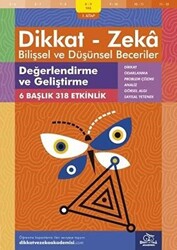 8-9 Yaş Dikkat - Zeka Bilişsel ve Düşünsel Beceriler 1.Kitap - Değerlendirme ve Geliştirme - 1