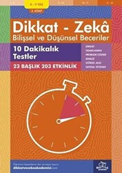 8-9 Yaş Dikkat - Zeka Bilişsel ve Düşünsel Beceriler 3. Kitap - 10 Dakikalık Testler - 1