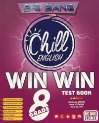8. Grade Big Bang Chill English Win Win Test Book - Kırmızı Beyaz Yayınları