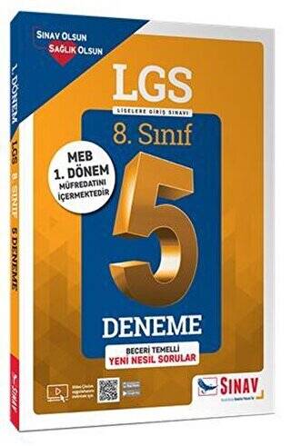 8. Sınıf 1. Dönem LGS Çözümlü 5 Deneme - 1