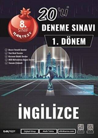 8. Sınıf 1. Dönem Mod 20 İngilizce Deneme Sınavı - 1