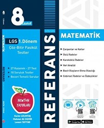 8. Sınıf 1. Dönem Tekrarı Referans Matematik Fasikül Soru Bankası - 1