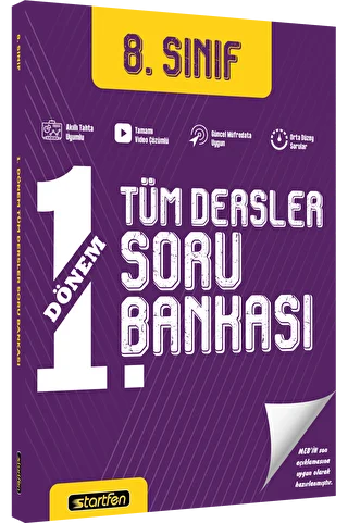 8. Sınıf 1. Dönem Tüm Dersler Soru Bankası - 1