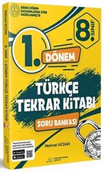 8. Sınıf 1. Dönem Türkçe Tekrar Kitabı Soru Bankası Paragrafın Şifresi - 1