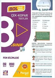 8. Sınıf 2022 Fen Bilimleri Çek Kopar Test 44 Bt-20 Üt - 1