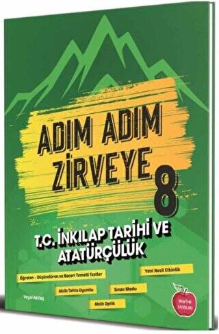 8. Sınıf Adım Adım Zirveye T.C. İnkılap Tarihi Ve Atatürkçülük Soru Bankası - 1