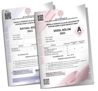 8. Sınıf AV LGS Tıpkı Basım 2023 Çıkmış Soru Denemesi SAY-SÖZ - 1