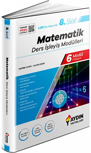 8. Sınıf Aydın Matematik Ders İşleyiş Modülleri - 1